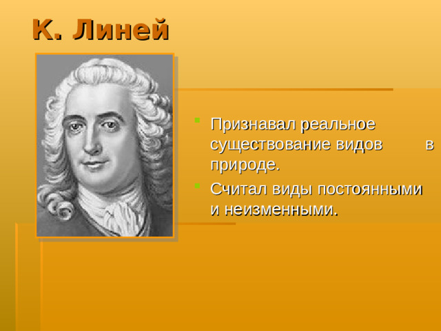 К. Линей