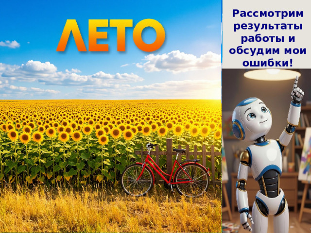 Рассмотрим результаты работы и обсудим мои ошибки!