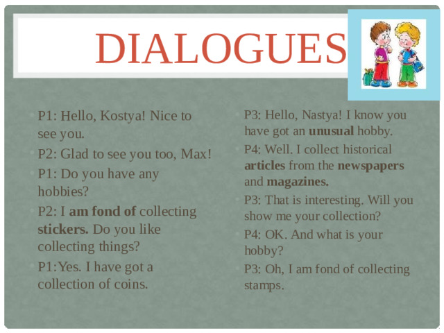 Dialogues
