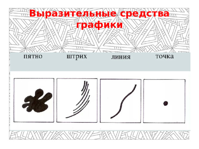 Выразительные средства графики