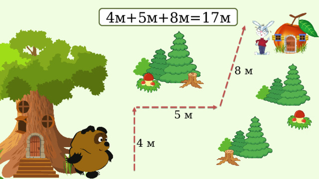 4м+5м+8м=17м 8 м 5 м 4 м