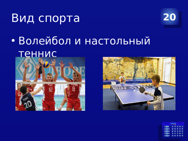 Вид спорта 20