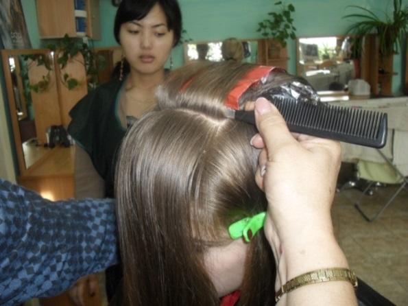 Как правильно разделить волосы по зонам для мелирования
