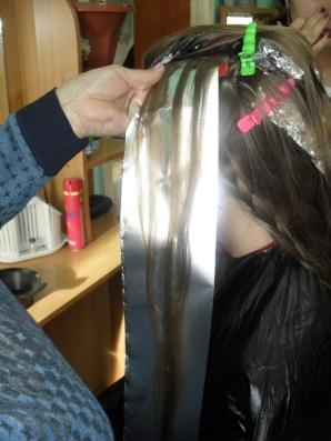 Как заворачивать волосы в пакет
