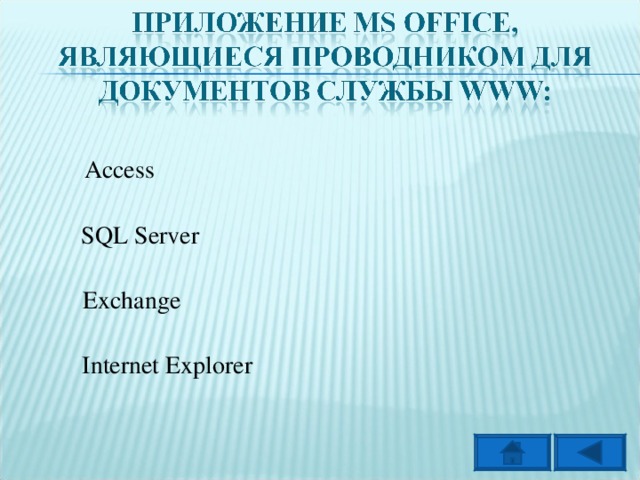 Access SQL Server Exchange Internet Explorer