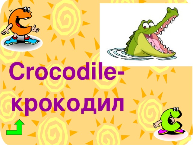 Crocodile - крокодил