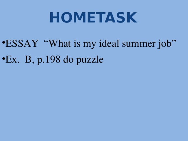 HOMETASK