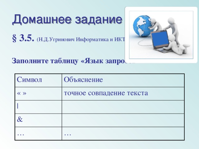 Тест по информатике интернет