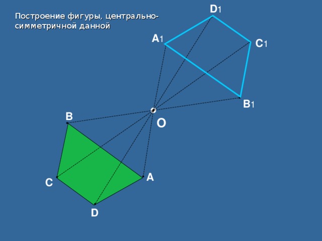 Симметрия трапеции относительно прямой. Центральная симметрия пятиугольника построение. Симметричные многоугольники. Построение центральной симметрии. Построение фигур центральной симметрии.