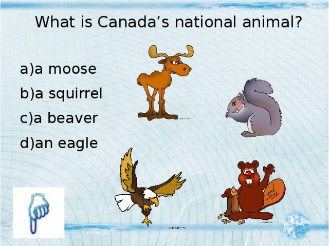 What is Canada’s national animal?