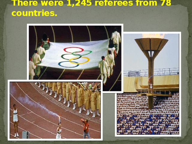 The Soviet Union joined  the Olympic movement in 1952.  In 1980 Moscow hosted the Twenty-Second Olympic Games.