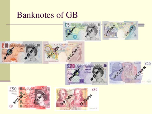 Banknotes of GB