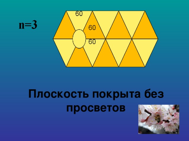 Плоскость покрыта без просветов