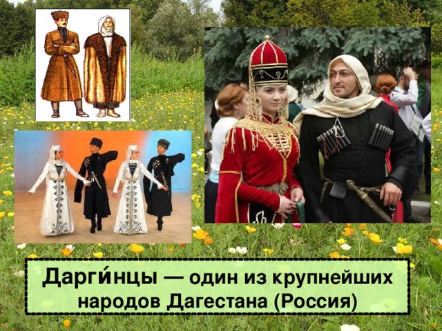 Дарги́нцы ― один из крупнейших народов Дагестана (Россия)