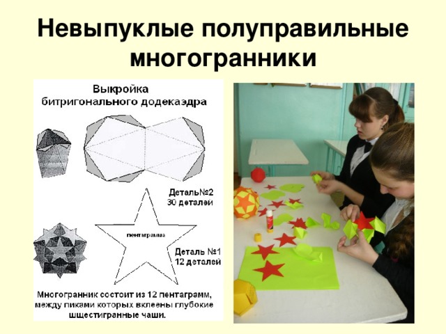 Невыпуклые полуправильные многогранники