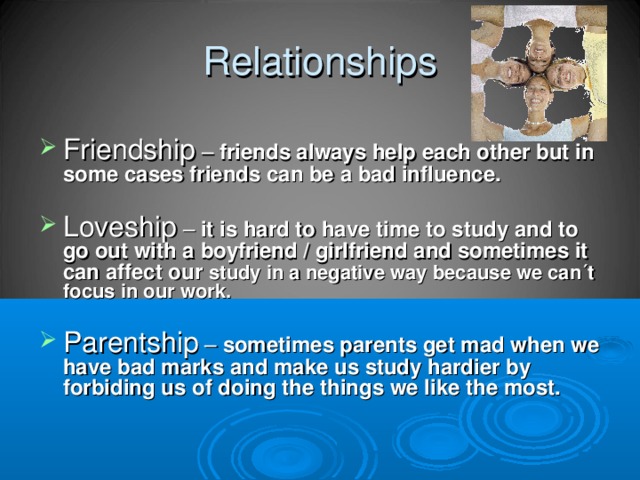 Relationships