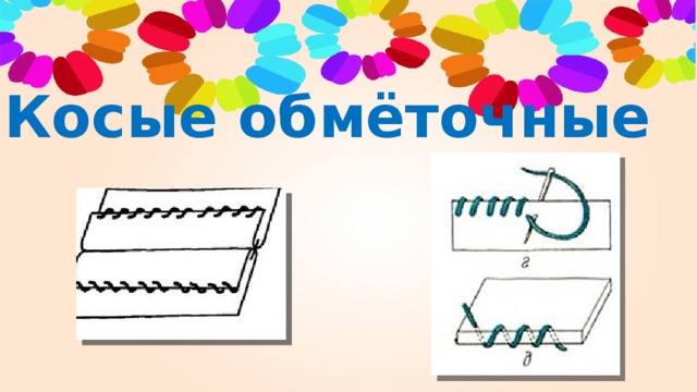 Косой стежок 2 класс технология презентация