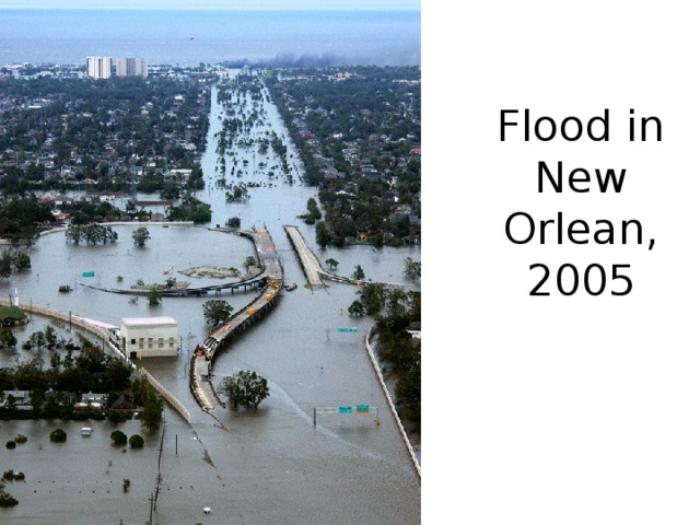 Flood in New Orlean, 2005