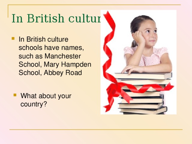 In British culture