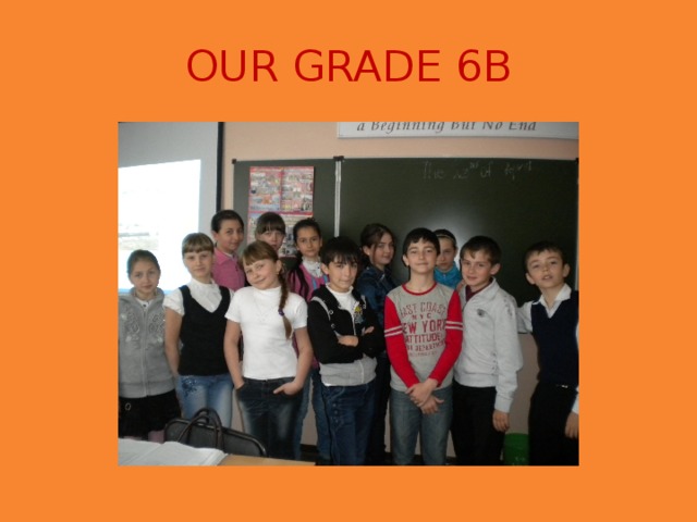 OUR GRADE 6B