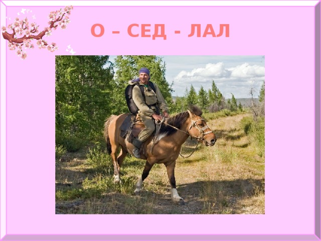 О – СЕД - ЛАЛ