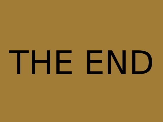 THE END