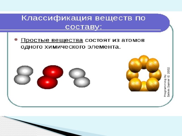 Химические вещества презентация