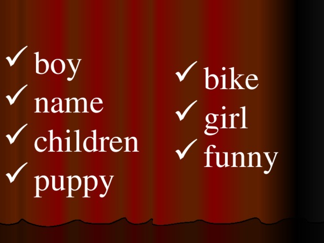 boy name children puppy bike girl funny