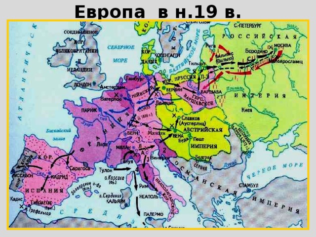 Европа в н.19 в.
