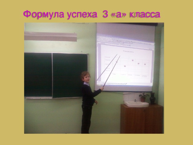 Формула успеха 3 «а» класса