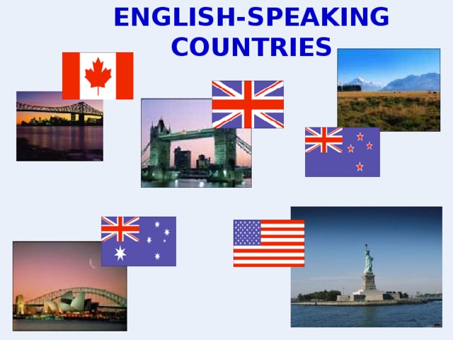 ENGLISH-SPEAKING COUNTRIES