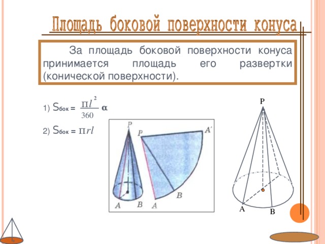 Угол развертки конуса. За площадь боковой поверхности конуса принимается площадь его. Развертка боковой поверхности конуса r 1 l 2. S боковой поверхности конуса. Развертка боковой поверхности конуса.