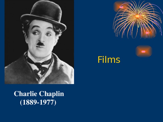 Films Charlie Chaplin  (1889-1977)