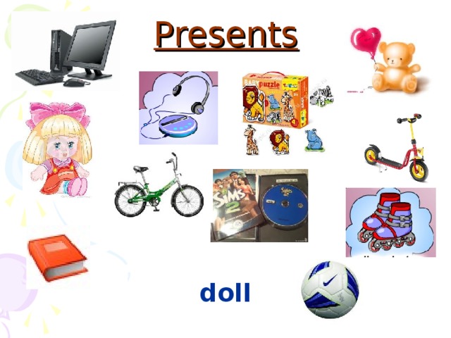 Presents doll