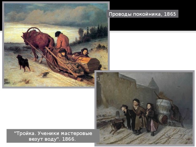 Проводы покойника, 1865 