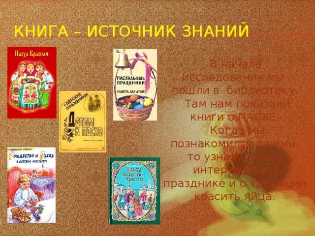 Книга источник знаний 2 класс презентация