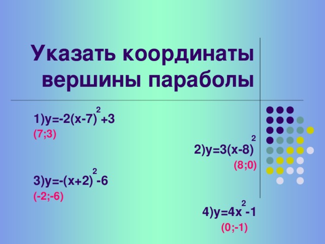 Функция   у = а (х - x 0 ) + y 0 2 Кочеткова Т.В. г. Семенов