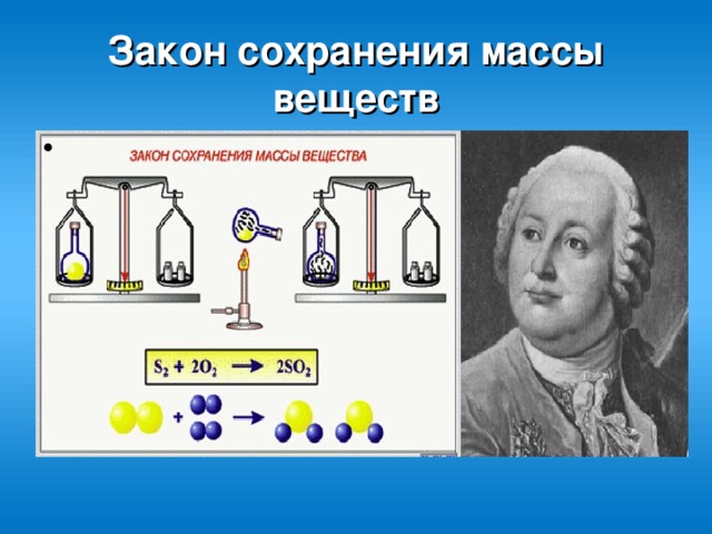 Закон сохранения массы веществ