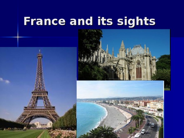 France and its sights