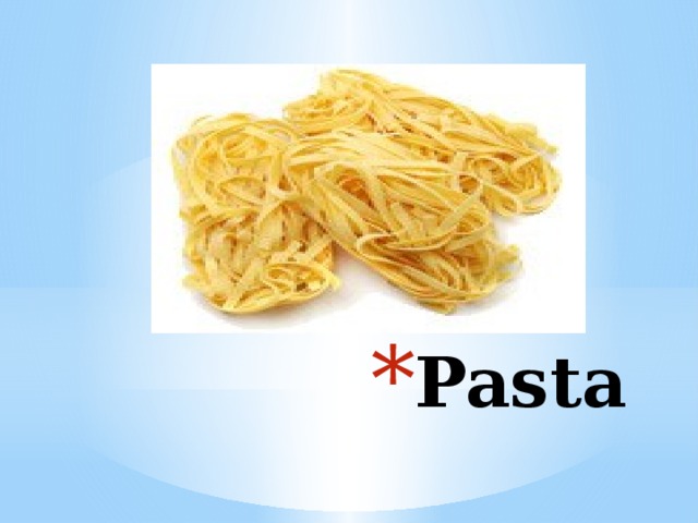 Pasta