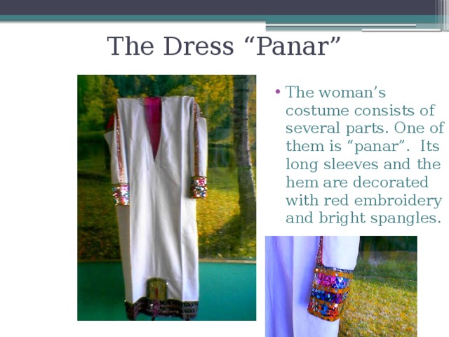 The Dress “Panar”