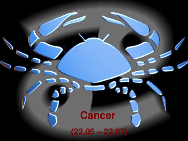 Cancer (22.05 – 22.07)