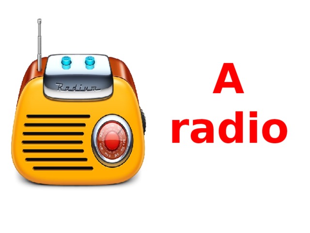А radio