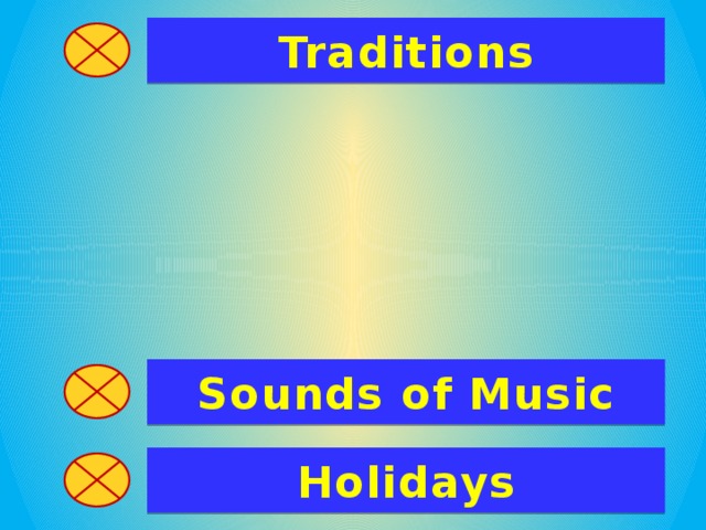 Traditions Sounds of Music Holidays