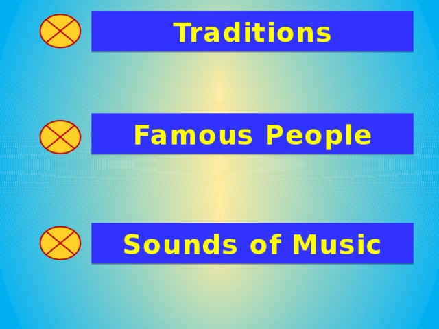 Traditions Famous People Sounds of Music