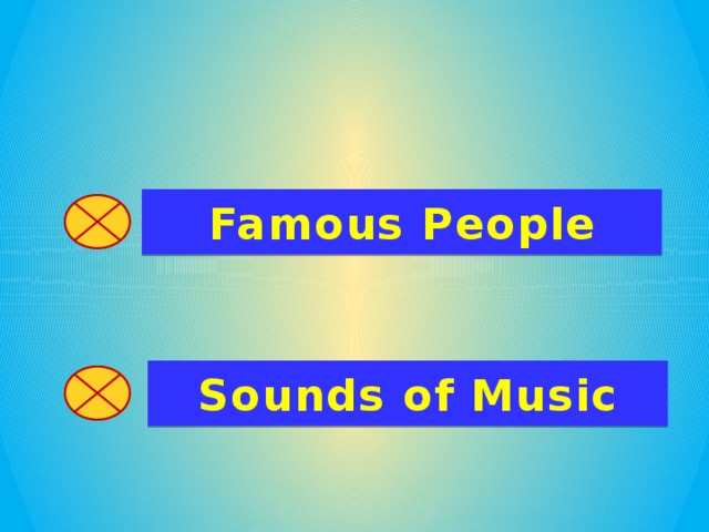 Famous People Sounds of Music