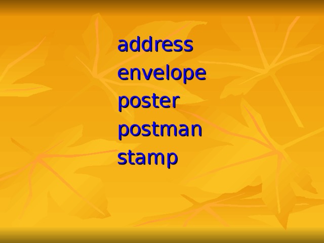 address envelope poster postman stamp