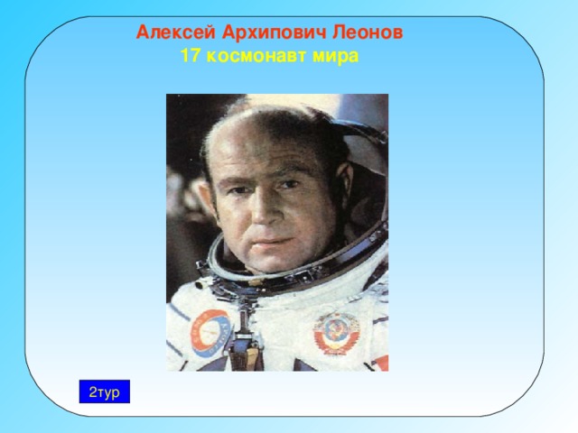 Алексей Архипович Леонов 17 космонавт мира 2тур