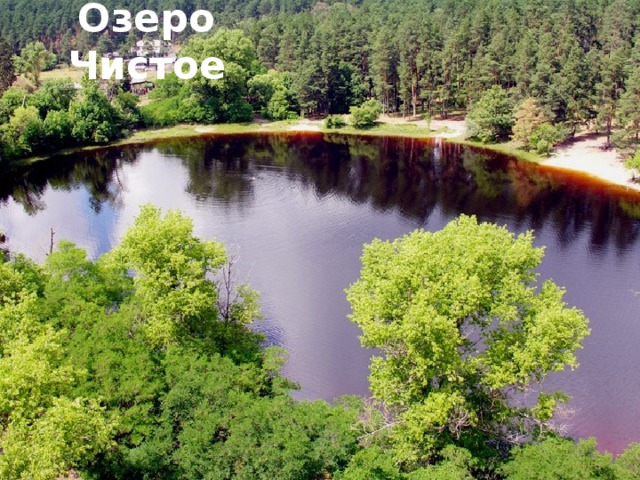 Озеро Чистое