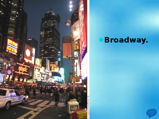 Broadway.
